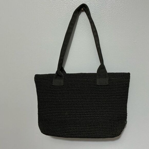 Vintage Crochet Bag  from The Sak Elliot Lucca Crochet, Black - Picture 1 of 7